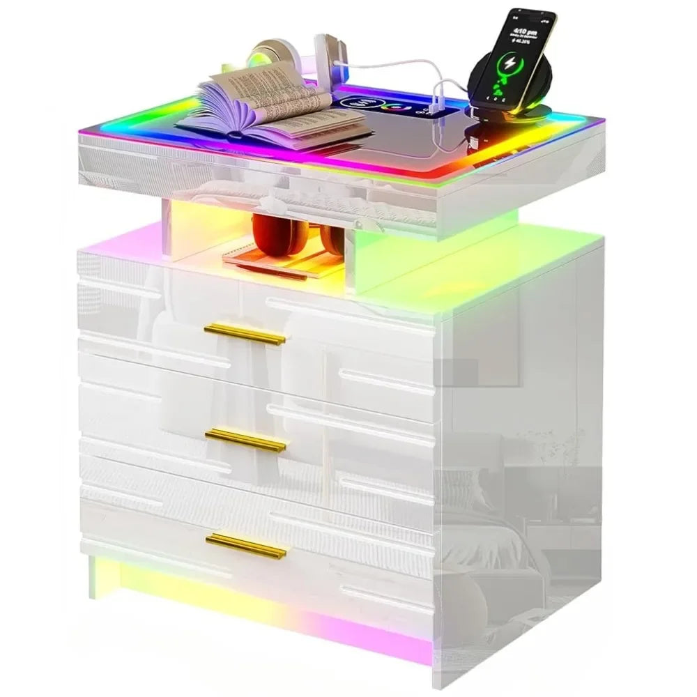 Bedside Table RGB LED