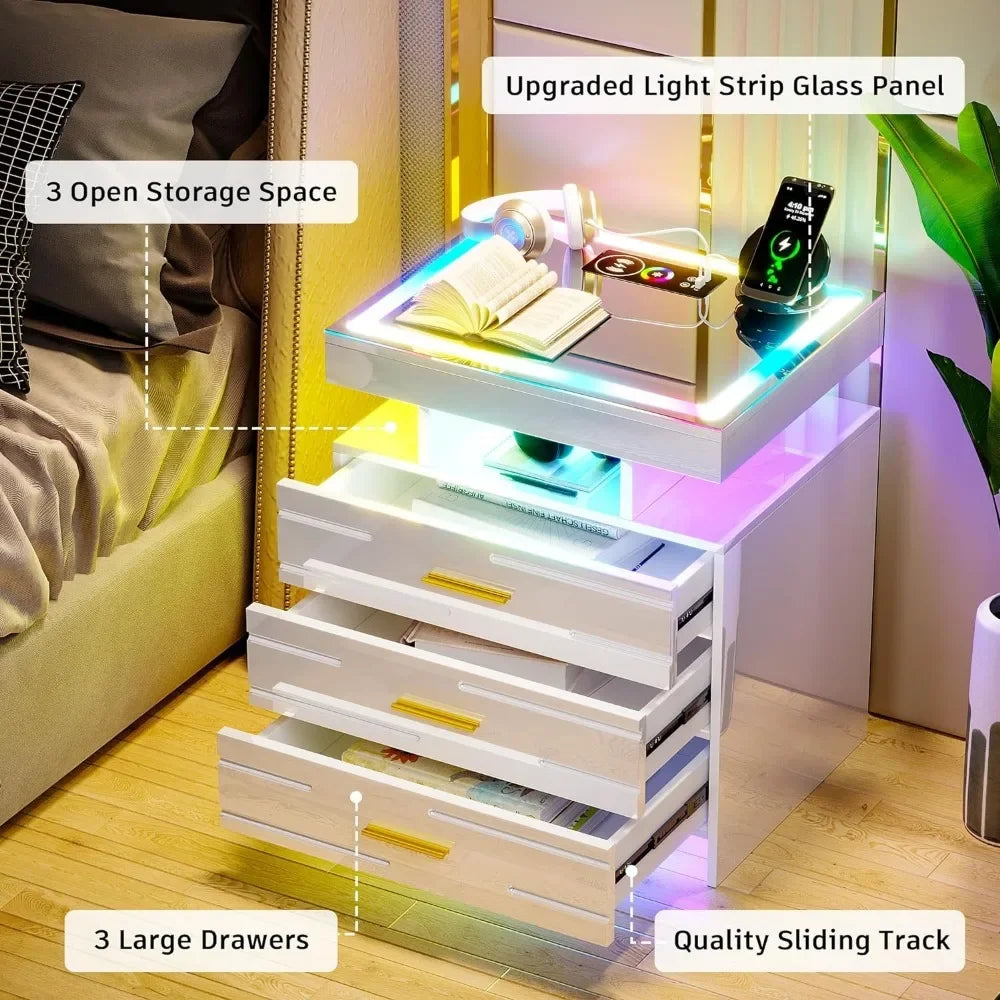 Bedside Table RGB LED