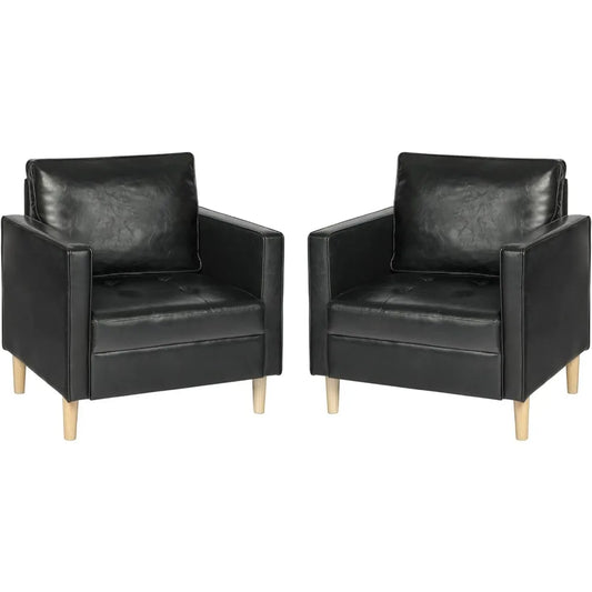 Leather Accent Chairs