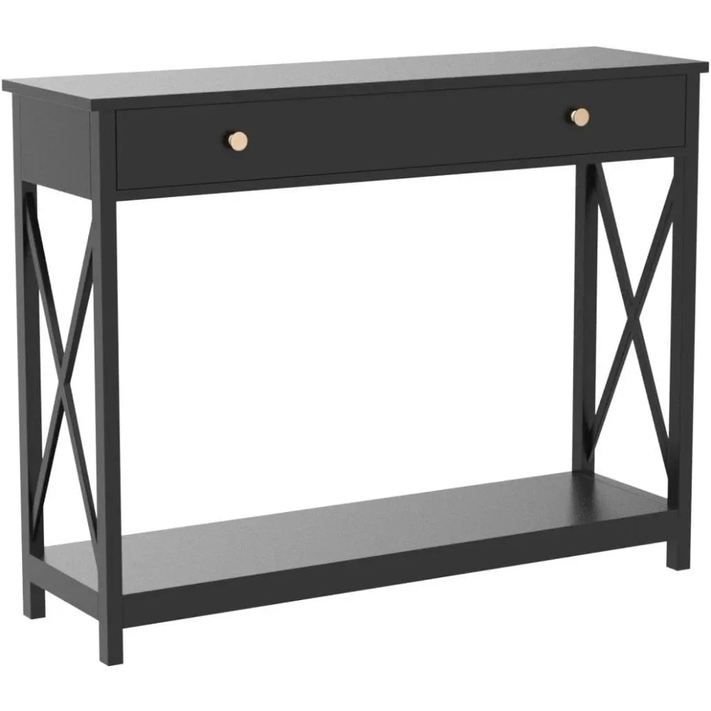 Design Console Table  Black