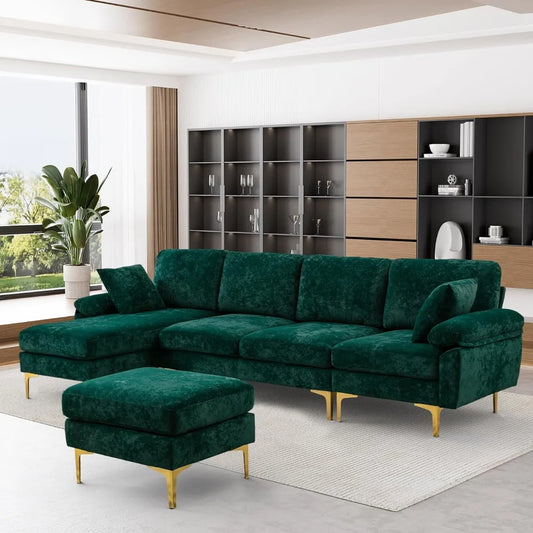 U-Shaped Sectional Sofa Couch